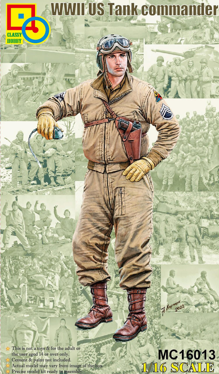 Classy Hobby 1/16 US WW2 Tank Commander 16013